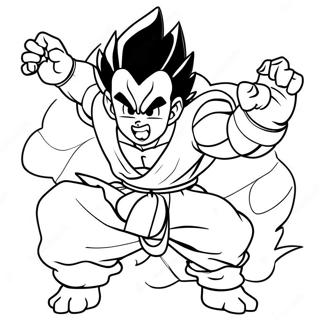 Gohan Bestia W Akcji Kolorowanka 100166-38811