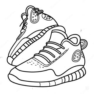 Kolorowanka Z Stylowymi Butami Yeezy Boost 100269 38895