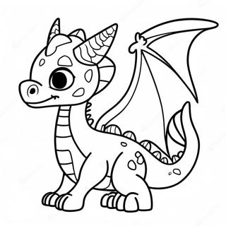 Slodki Ender Dragon Z Malym Ender Dragonem Kolorowanka 100960-39442