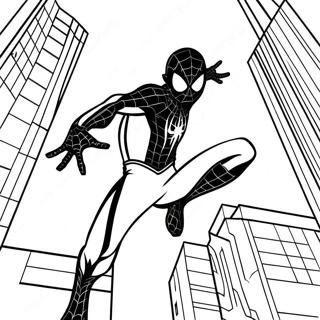 Kolorowanka Milesa Moralesa W Akcji 101139-39580