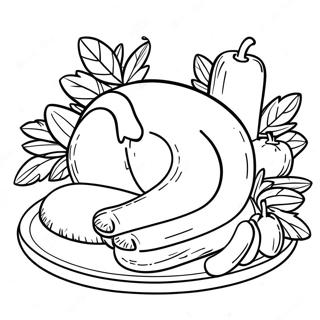 Kolorowanka Z Uczta Dziekczynna 101268-39676