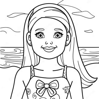 Barbie Chelsea Na Plazy Kolorowanka 101421 39909