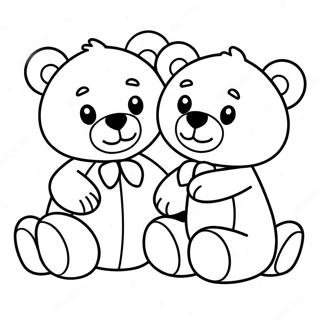 Slodkie Misie Przytulanki Kolorowanka 10157-94