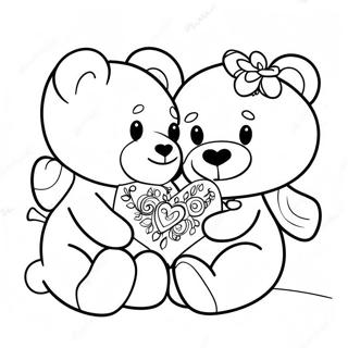 Slodkie Misie Przytulanki Kolorowanka 10157-96