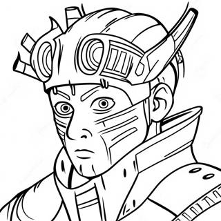 Kolorowanka Obito W Zbroi Bitewnej 101601-40043