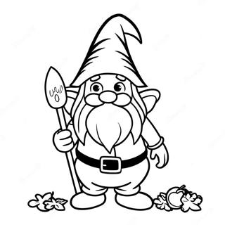 Straszna Kolorowanka Gnomow Na Halloween 101757-40166