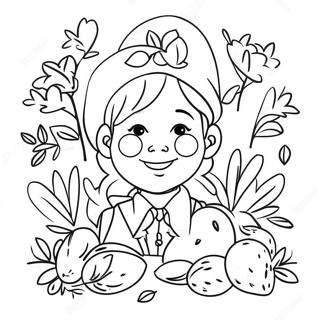 Strona Do Kolorowania Z Radosnym Swietowaniem Tu Bishvat 101909-40282