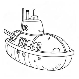 Kolorowanka Z Okretem Podwodnym 102140-40455