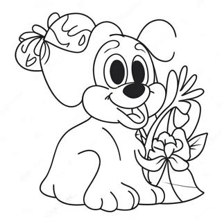 Kolorowanka Disney Z Zyczeniami Szybkiego Powrotu Do Zdrowia 102397-40655