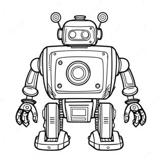 Kolorowanka Z Robotem Na Pare 103224-41306