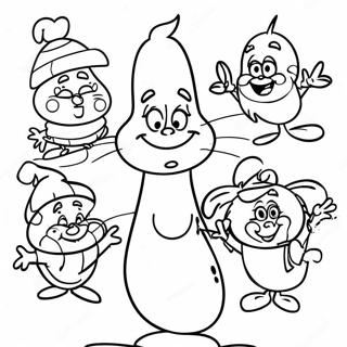 Radosna Kolorowanka Z Postaciami Z Whoville 103736-41697