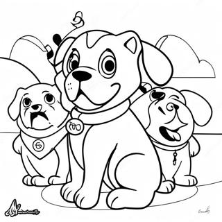 Kolorowanka Z Jaxem I Przyjaciolmi 103919-41844