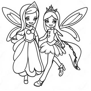 Kolorowanka Wrozki Z Winx Club 104455-42255