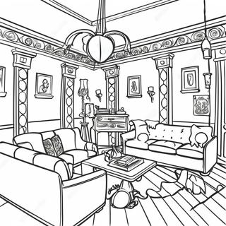 Kolorowanka Z Wspolnym Pokojem Slytherinu 104765 42504