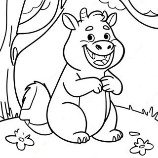 Kolorowanka Przyjaznego Gruffalo 104920-42617