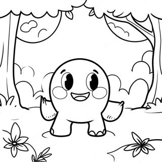 Om Nom W Lesie Kolorowanka 104973 42666