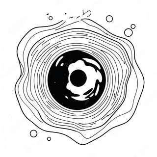 Kolorowanka Z Przerazajaca Czarna Dziura W Kosmosie 105152-42801