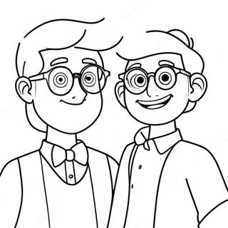 Kolorowanka Przygoda Blippi I Meekah 105588-43149
