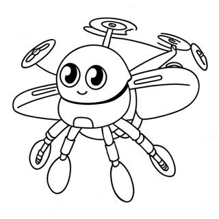 Slodki Morderczy Dron W Locie Kolorowanka 105690-43231