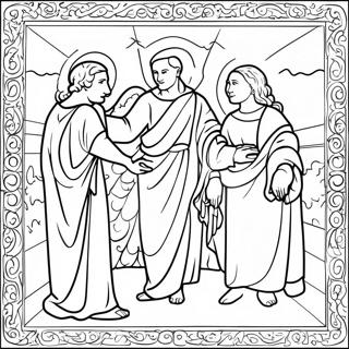 Kolorowanka Z Kreatywna Trinity I Madison W Sztuce 105797-43322