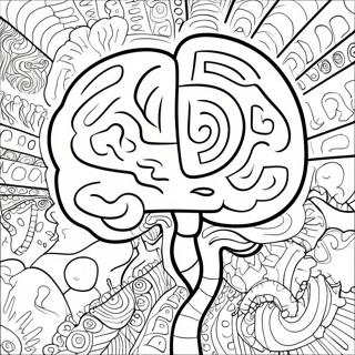 Kolorowa Kolorowanka Mozgu Adhd 106361-43749