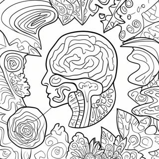 Kolorowa Kolorowanka Mozgu Adhd 106361-43750