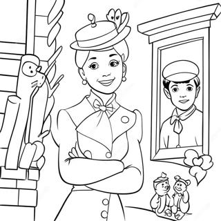Kolorowanka Mary Poppins I Kominiarze 106492 43858