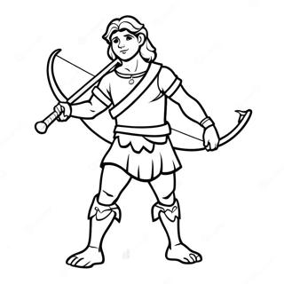 Kolorowanka Odwazny Dawid Z Procy 106671 43998