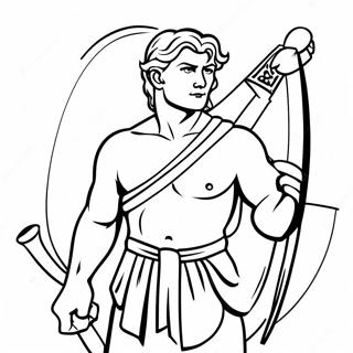 Kolorowanka Odwazny Dawid Z Procy 106671 43999