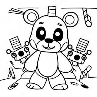 Kolorowanka Siostra Lokalizacja Fnaf 106693-44008