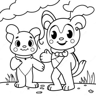 Kolorowanka Z True I Bartlebym W Przygodzie 107847-44921