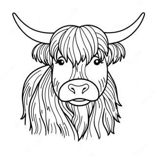 Kolorowanka Z Krowa Highland 108230-45210