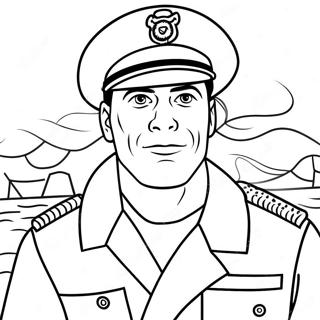 Kolorowanka Z Heroicznym Marynarzem 108311-45281