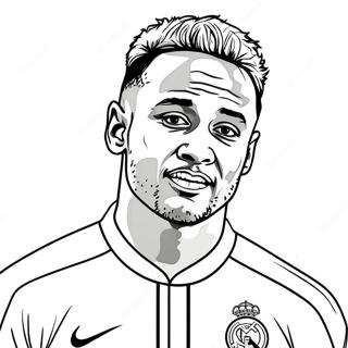 Kolorowanka Neymar Psg 108436-45370