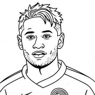 Kolorowanka Neymar Psg 108436-45371