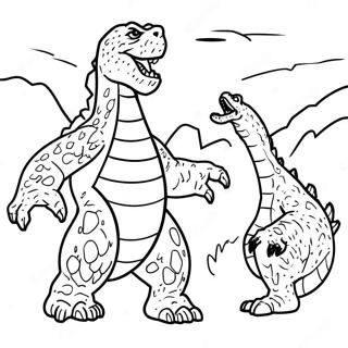 Godzilla Vs Potwor Kolorowanka 109471-46251