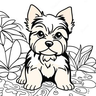 Yorkshire Terrier Kolorowanki