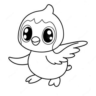 Piplup Kolorowanki