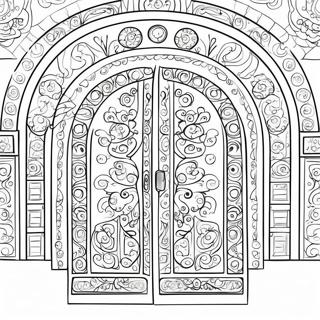 Mistyczna Kolorowanka Szukaj Drzwi 109956 46621