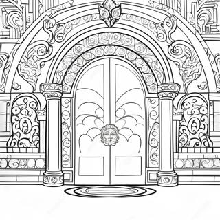 Mistyczna Kolorowanka Szukaj Drzwi 109956 46622