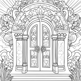 Mistyczna Kolorowanka Szukaj Drzwi 109956 46624