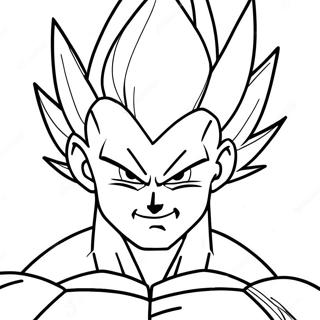 Super Saiyan Vegeta Kolorowanka 110007-46657