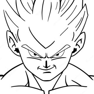 Super Saiyan Vegeta Kolorowanka 110007-46658