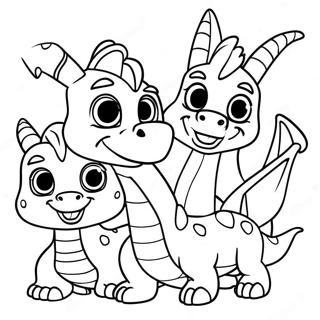Uroczy Spyro Z Przyjaciolmi Kolorowanka 110293-46885