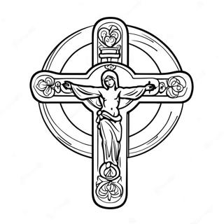 Kolorowanka Z Rozancem I Krzyzem 110627 47147