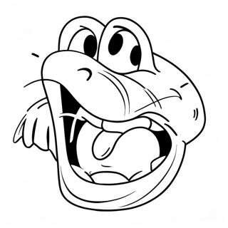 Smieszna Kolorowanka Z Duza Buzia Zwierzecia 111219-47630