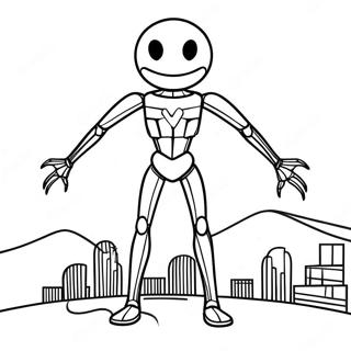 Enderman Kolorowanki