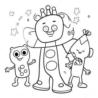 Kolorowanka Wow Wow Wubbzy 111318-47700