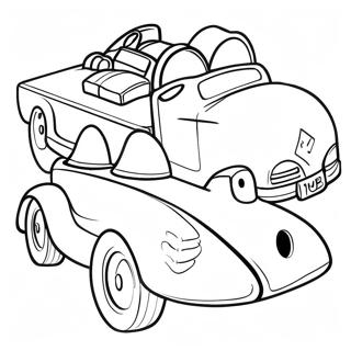 Kolorowanka Z Wyscigu Pinewood Zuchow 111861 48129