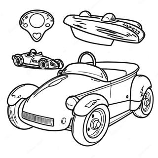 Kolorowanka Z Wyscigu Pinewood Zuchow 111861 48130